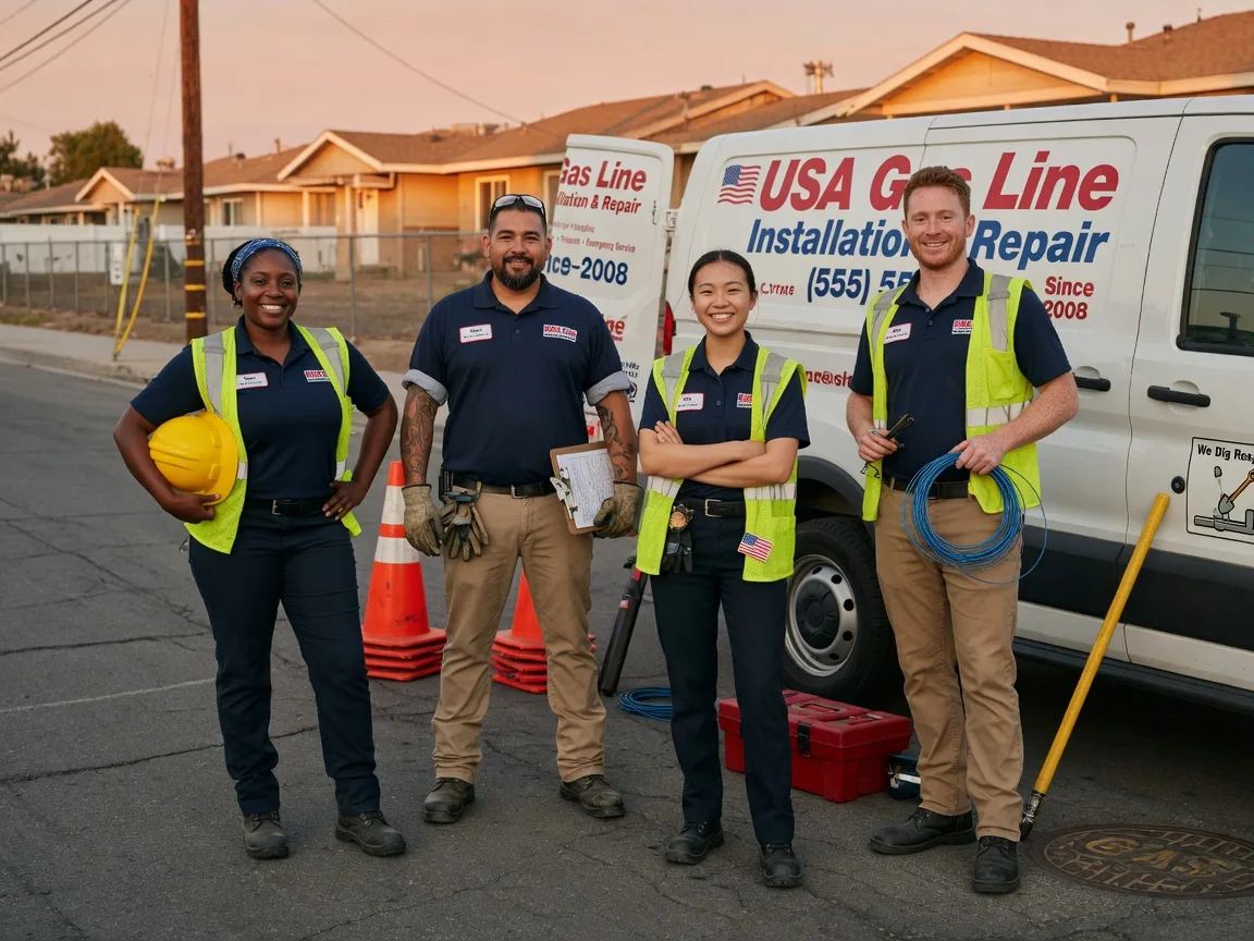Gas Line Installation company in Moline, MI
